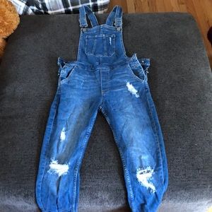 Jean overalls